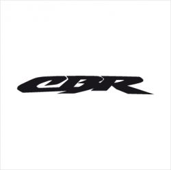 Samolepka CBR Honda nápis | malá š.10 x v. 5 cm, střední š.14 x v. 7 cm, velká š.20 x v. 10 cm