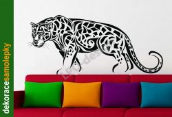 Samolepka na zeď leopard